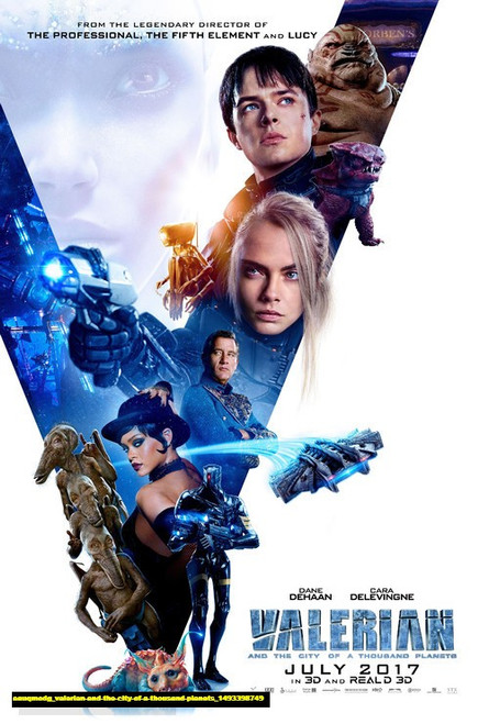 Jual Poster Film valerian and the city of a thousand planets (aauqmodg)