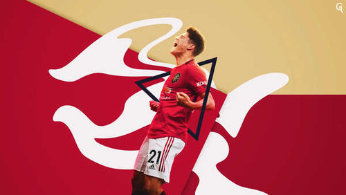 Jual Poster Daniel James Manchester United F.C. Soccer Welsh Soccer Daniel James4 APC245