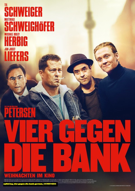 Jual Poster Film vier gegen die bank german (xylbb3xg)