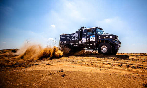 Jual Poster Desert Kamaz Rallye Red Bull Truck Sports Rallying APC001