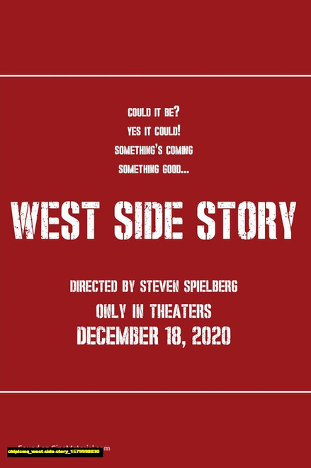 Jual Poster Film west side story (sbipismq)