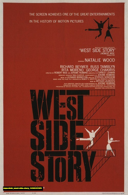 Jual Poster Film west side story (wqecdokr)