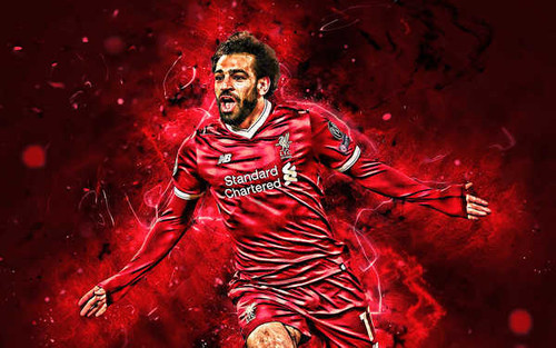 Jual Poster Egyptian Liverpool F.C. Mohamed Salah Soccer Soccer Mohamed Salah APC008