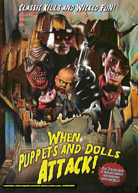 Jual Poster Film when puppets and dolls attack movie cover (omu5a9az)