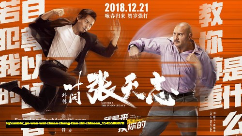 Jual Poster Film ye wen wai zhuan zhang tian zhi chinese (lq5smbhr)