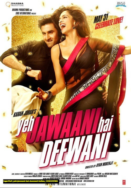 Jual Poster Film yeh jawaani hai deewani indian (lzga43e9)