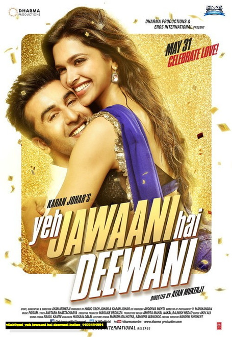 Jual Poster Film yeh jawaani hai deewani indian (v6ak9gmi)