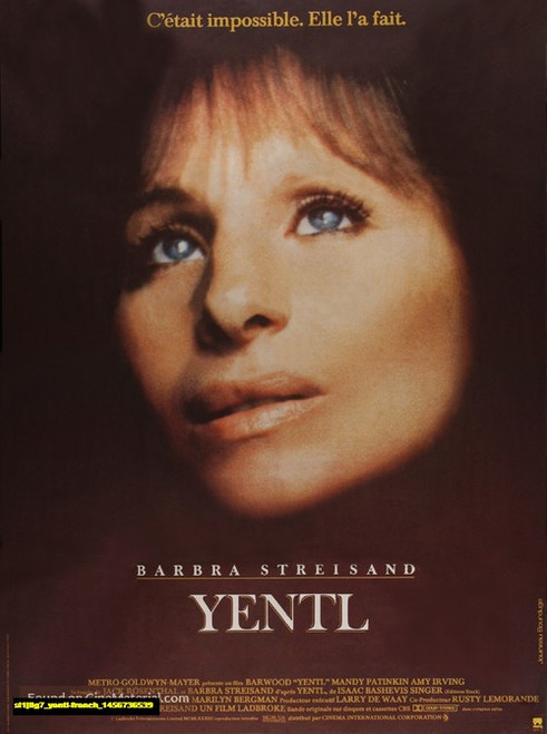 Jual Poster Film yentl french (sl1jiig7)