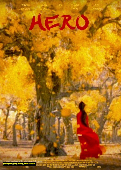 Jual Poster Film ying xiong (gw0kyqbu)