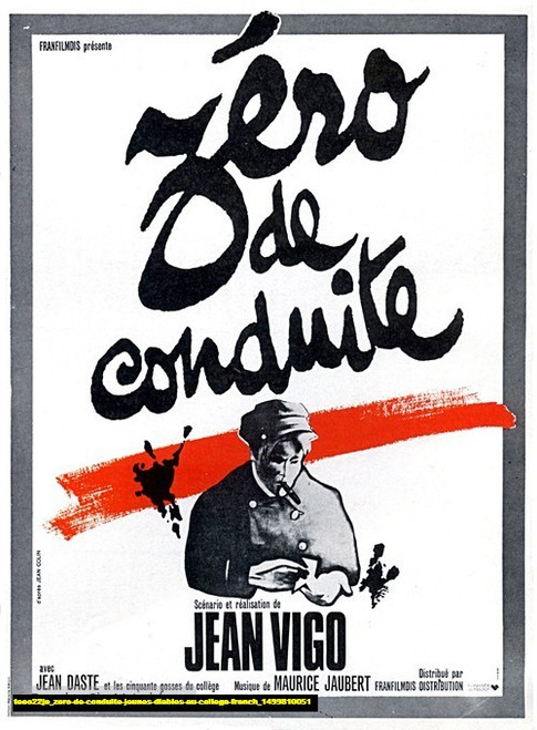Jual Poster Film zero de conduite jeunes diables au college french (teeo22je)