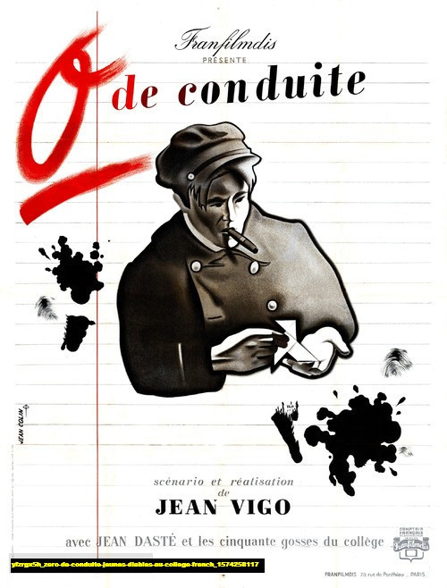 Jual Poster Film zero de conduite jeunes diables au college french (yfzrgx5h)