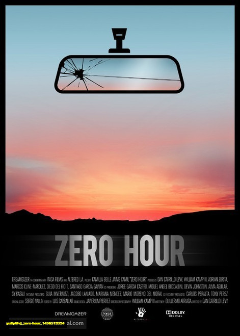 Jual Poster Film zero hour (yu8p6ivj)