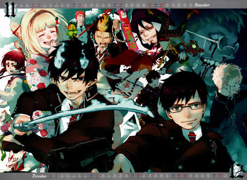 Poster Anime Blue Exorcist APC026 Poster Anime Blue Exorcist APC026