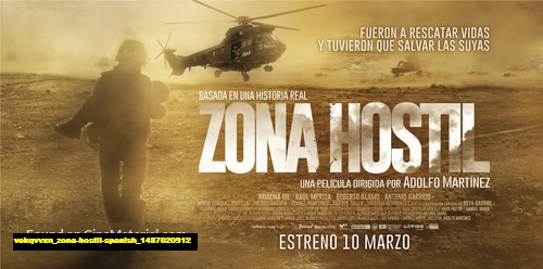 Jual Poster Film zona hostil spanish (vekqvvxn)