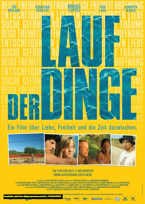 Jual Poster Film lauf der dinge german poster (ircp6uhv)