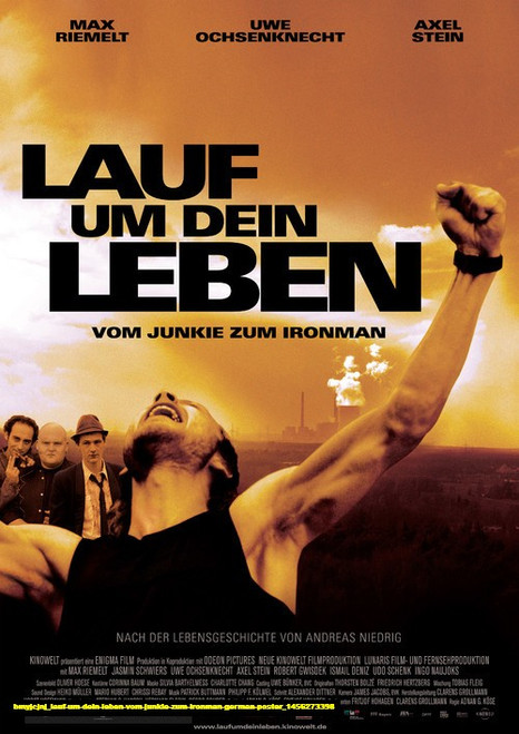 Jual Poster Film lauf um dein leben vom junkie zum ironman german poster (bmyjcjnj)
