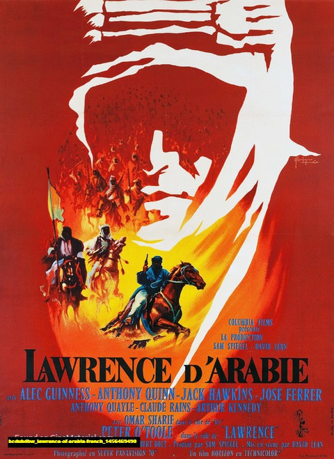 Jual Poster Film lawrence of arabia french (bcdubdbw)