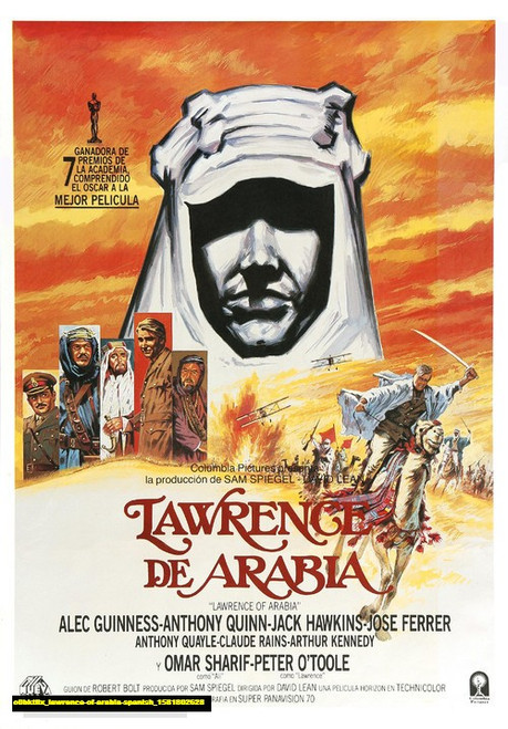 Jual Poster Film lawrence of arabia spanish (o0bktlix)