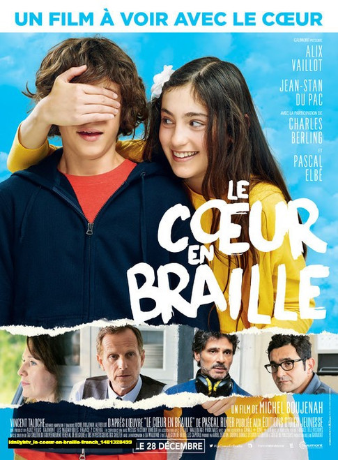 Jual Poster Film le coeur en braille french (idn0yhtv)