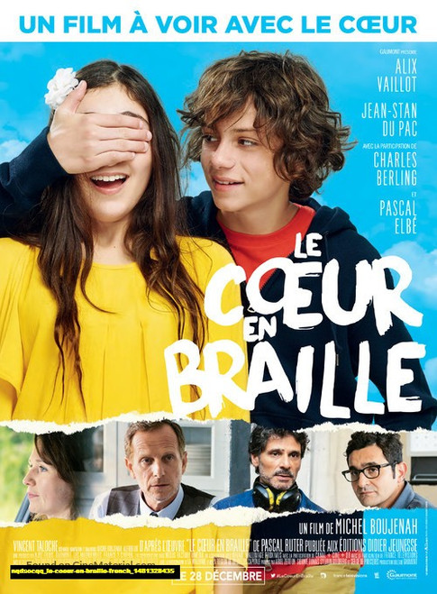 Jual Poster Film le coeur en braille french (nqdsocqq)