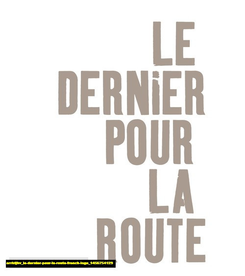 Jual Poster Film le dernier pour la route french logo (arrktjhv)