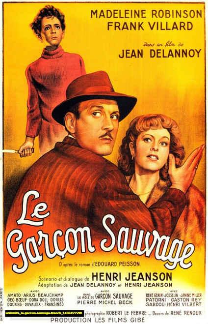 Jual Poster Film le garcon sauvage french (sr6kmlts)