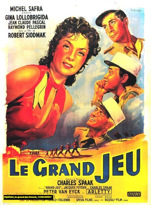 Jual Poster Film le grand jeu french (l3y62dzt)