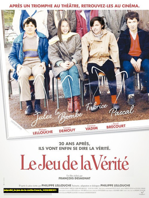 Jual Poster Film le jeu de la verite french (joipsdkl)