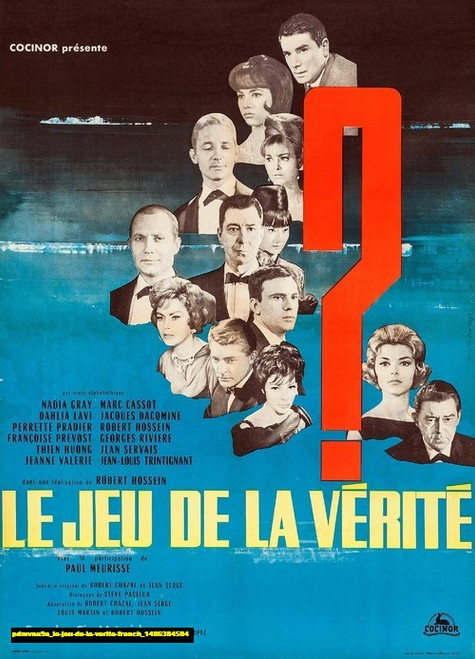 Jual Poster Film le jeu de la verite french (pdmvna9a)