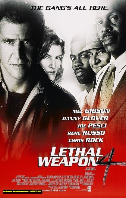 Jual Poster Film lethal weapon 4 (qx9qeqfu)