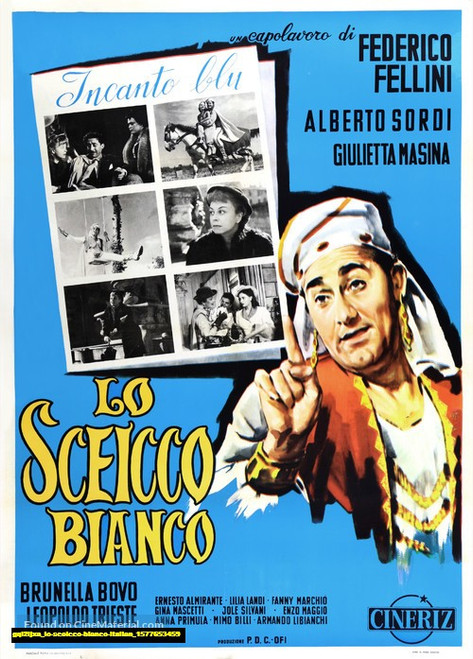 Jual Poster Film lo sceicco bianco italian (gql2ljxa)