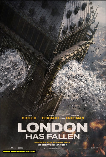 Jual Poster Film london has fallen (rhadr4e6) Jual Poster Film london has fallen (rhadr4e6)
