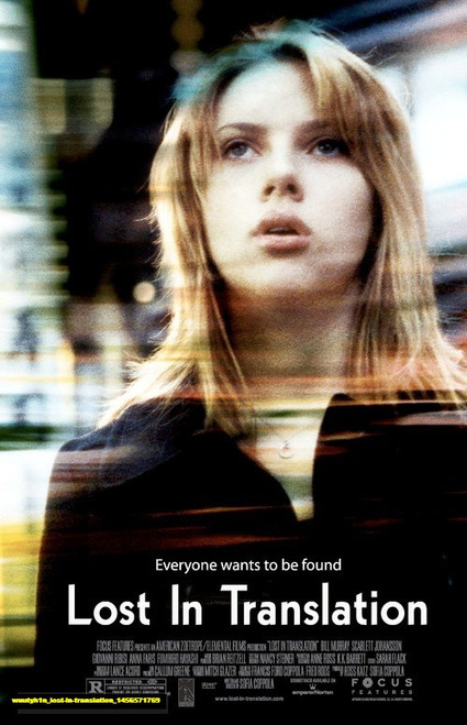 Jual Poster Film lost in translation (wuutyh1n)