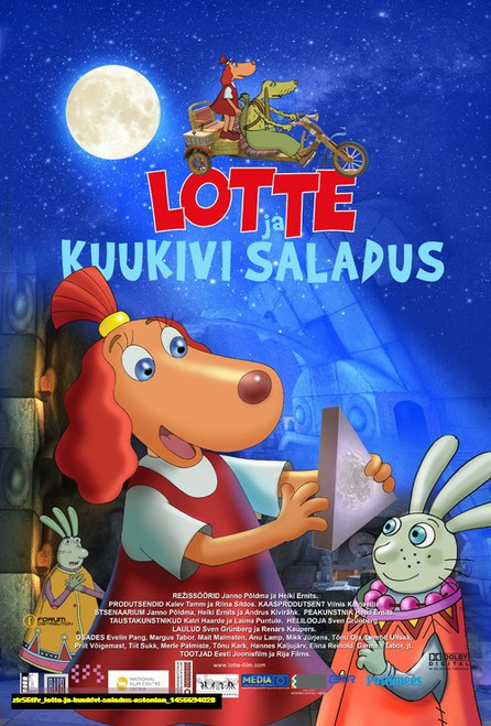 Jual Poster Film lotte ja kuukivi saladus estonian (zir56tfv)