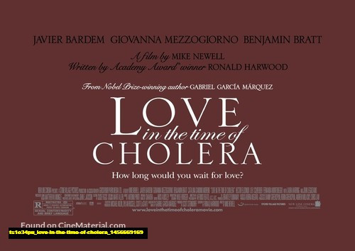 Jual Poster Film love in the time of cholera (ts1o34pu)