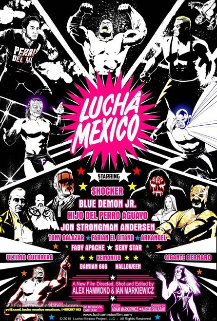Jual Poster Film lucha mexico mexican (yvi8xxmf)