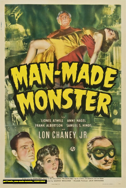 Jual Poster Film man made monster (gu37nm8o) Jual Poster Film man made monster (gu37nm8o)