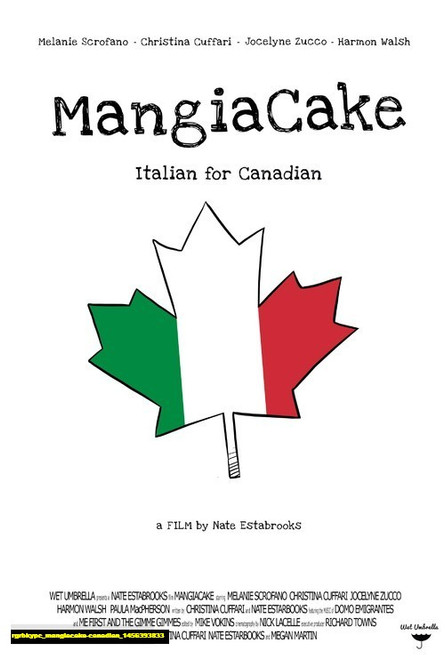 Jual Poster Film mangiacake canadian (rgrbkypc)