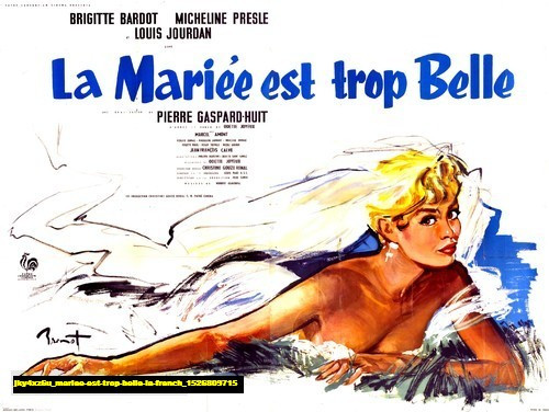 Jual Poster Film mariee est trop belle la french (jky4xz6u)