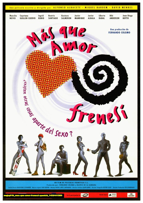 Jual Poster Film mas que amor frenesi spanish (mqjzy01k)