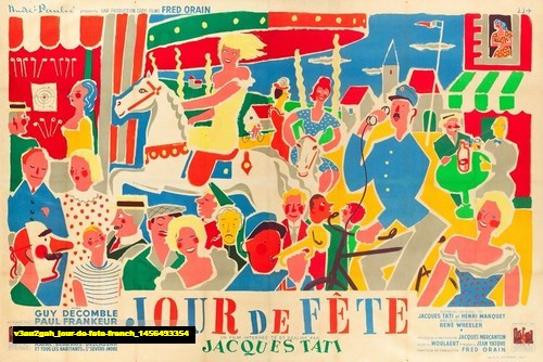 Jual Poster Film jour de fete french (v3au2gah)