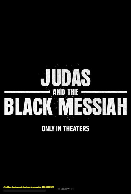 Jual Poster Film judas and the black messiah (r9ofi8pz)