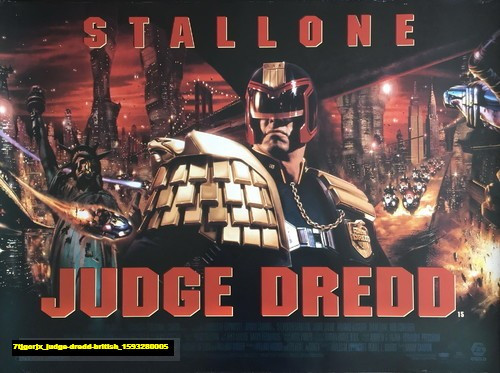Jual Poster Film judge dredd british (7tjgorjx)