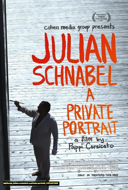 Jual Poster Film julian schnabel a private portrait (dg2lecpp)