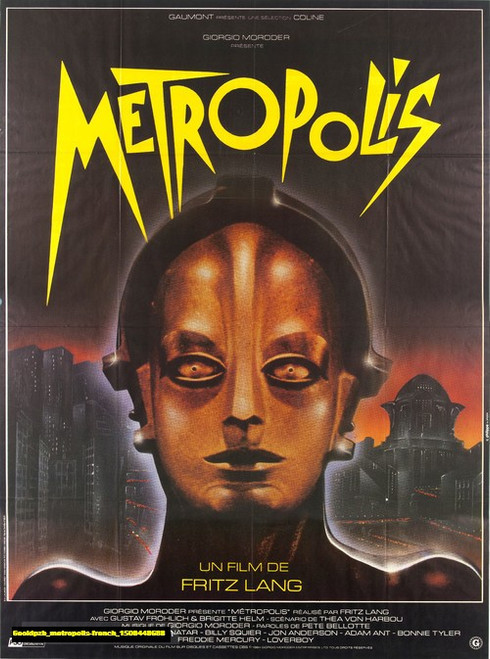 Jual Poster Film metropolis french (6eoidpzb)