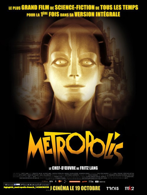 Jual Poster Film metropolis french (6gjzgktk)
