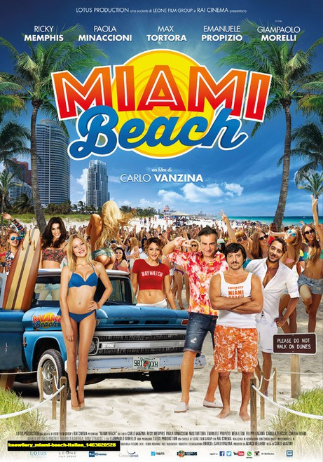 Jual Poster Film miami beach italian (kaew0ery)