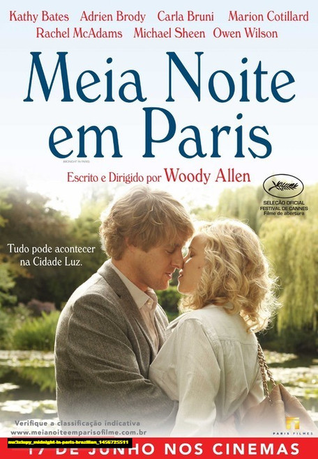 Jual Poster Film midnight in paris brazilian (nw3xlupy)