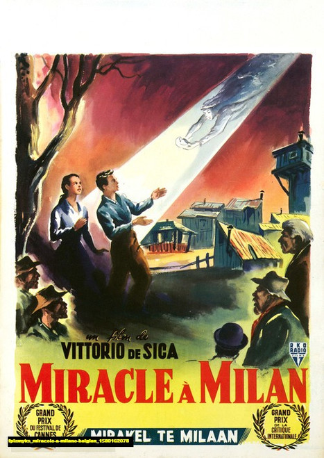 Jual Poster Film miracolo a milano belgian (fpizmyks)