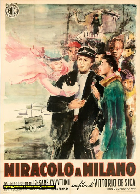 Jual Poster Film miracolo a milano italian (k3jls22g)